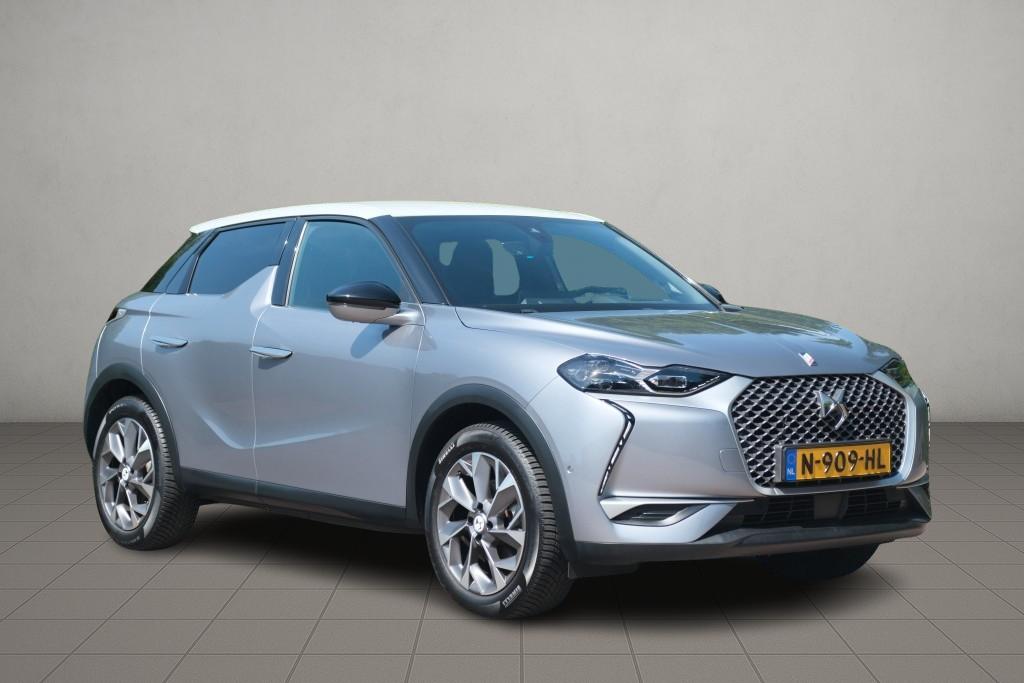 DS DS 3 Crossback E-Tense 50 kWh La Premiere | SOH 87% | Navi | App Connect | Climate | Cruise | Camera | Leder | Keyless | Head-Up Display | PDC afbeelding 1