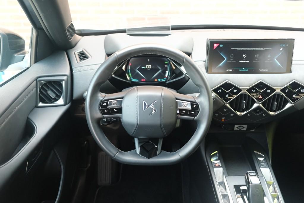 DS DS 3 Crossback E-Tense 50 kWh La Premiere | SOH 87% | Navi | App Connect | Climate | Cruise | Camera | Leder | Keyless | Head-Up Display | PDC afbeelding 16