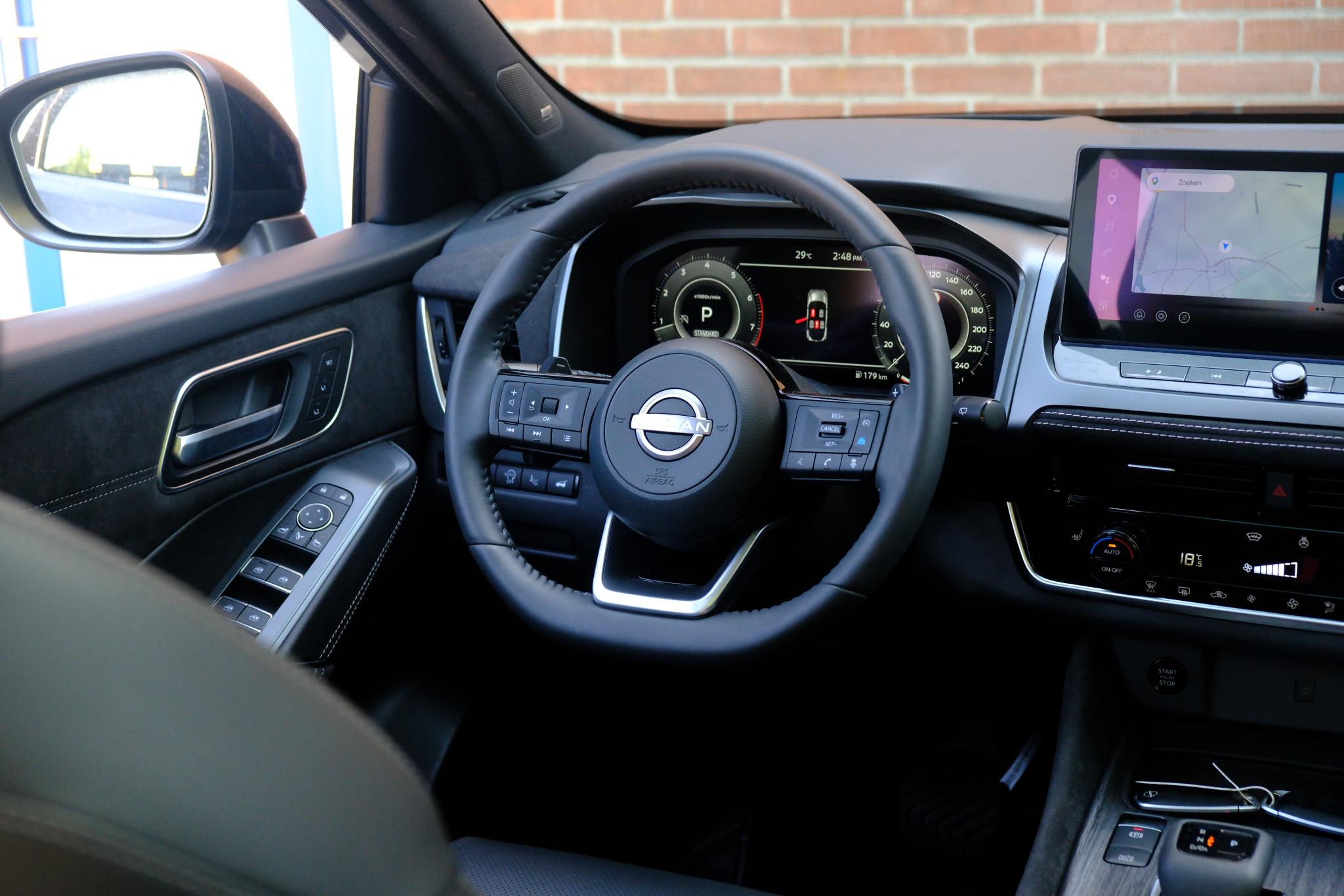 Nissan QASHQAI 1.3 MHEV Xtronic 158pk Tekna Plus | Navi | App Connect | Adaptive Cruise | Panoramadak | Keyless | 360° Camera | Bose | Elektrische Achterklep afbeelding 12