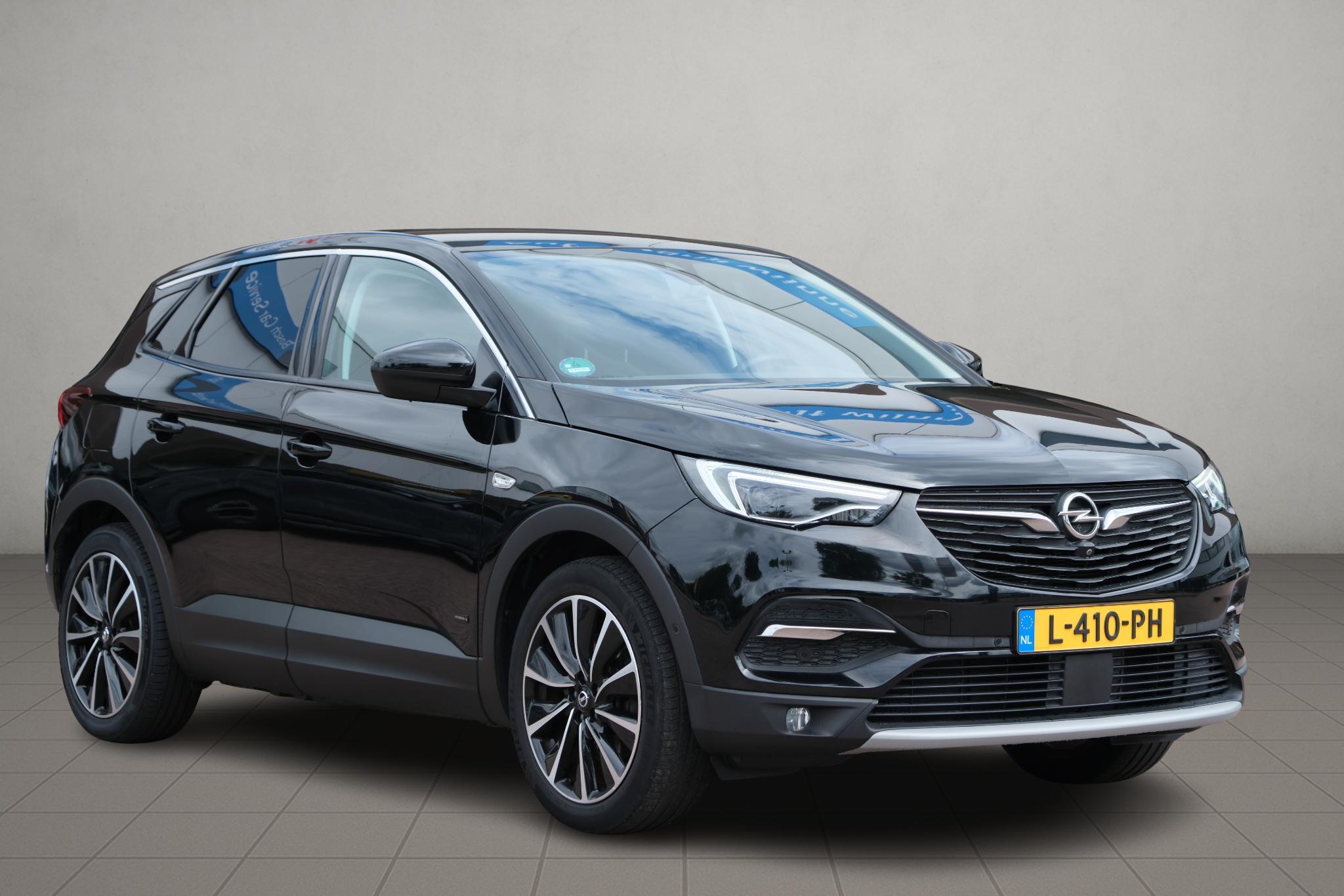 Opel Grandland X 1.6 Turbo Hybrid4 300pk Business Elegance | Navi | App Connect | Climate | Adaptive Cruise | Camera | Leder | Dodehoek | Trekhaak afbeelding 1