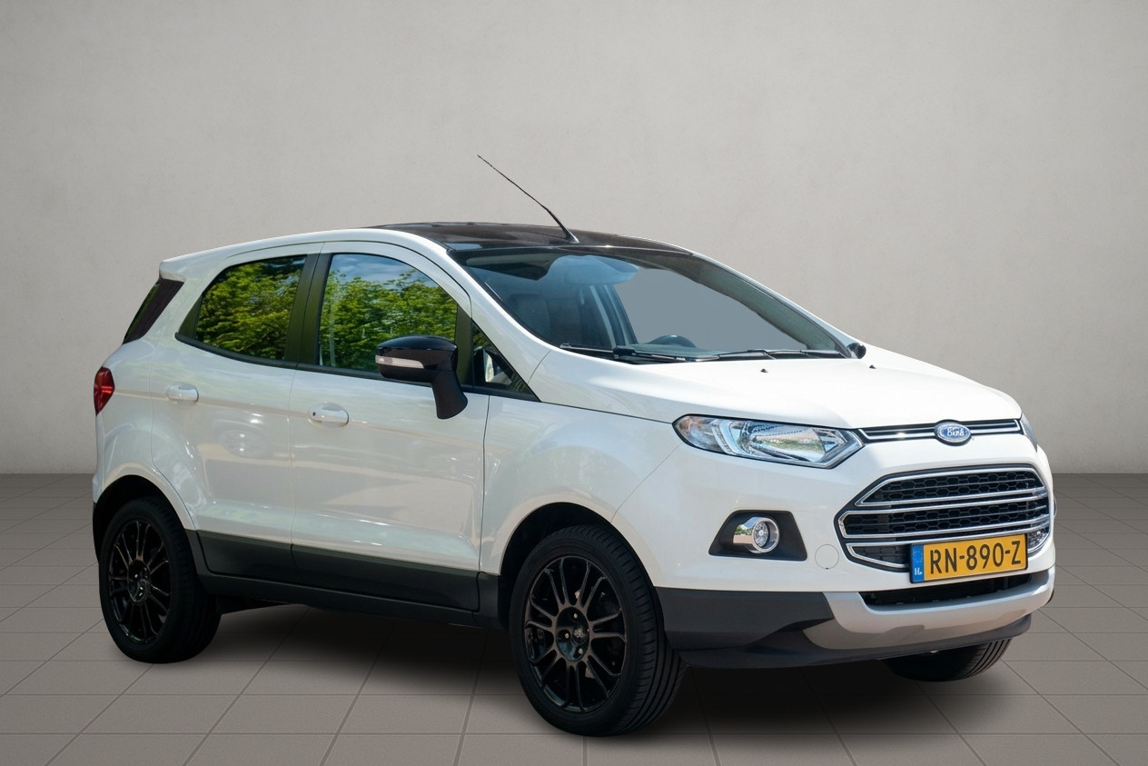 Ford EcoSport 1.0 EcoBoost 125pk Titanium S | Navi | Climate | Cruise | Keyless | Camera | Winter Pakket | Trekhaak afbeelding 1