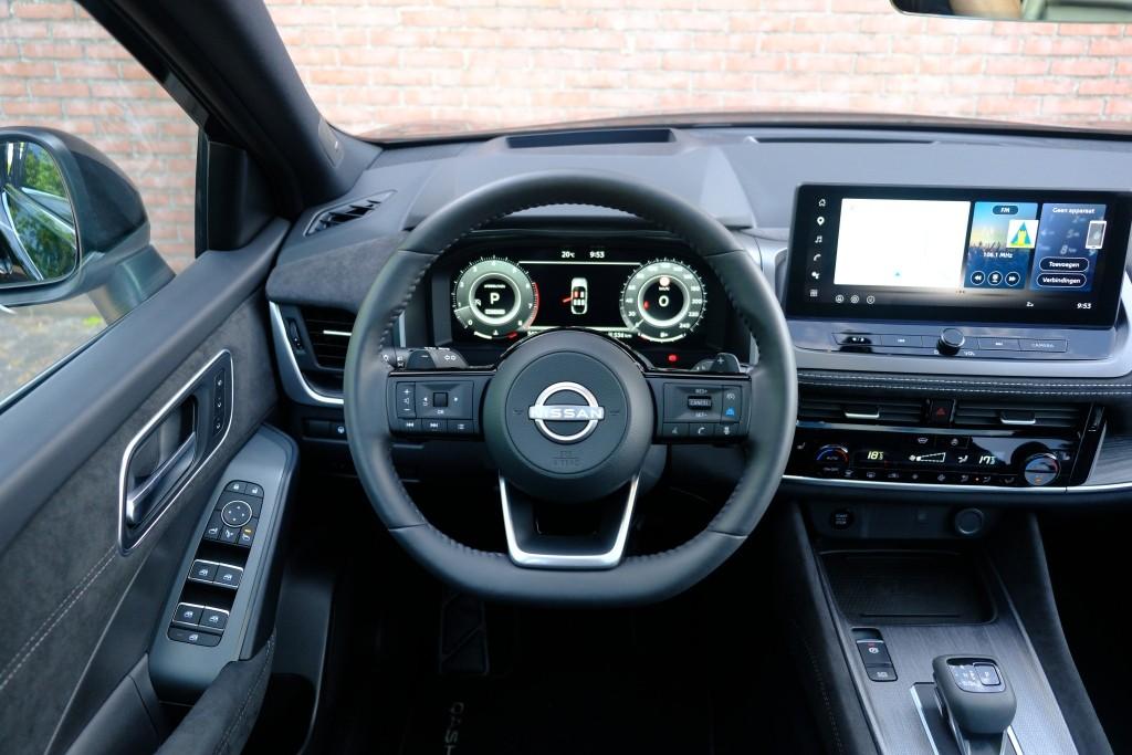 Nissan QASHQAI 1.3 MHEV Xtronic 158pk Tekna Plus | Navi | App Connect | Adaptive Cruise | Panoramadak | Keyless | 360° Camera | Bose | Elektrische Achterklep afbeelding 13