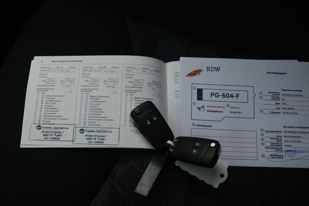 Opel KARL 1.0 75pk Rocks Online Edition | App Connect | Airco | Cruise | PDC | Winter Pakket afbeelding 31