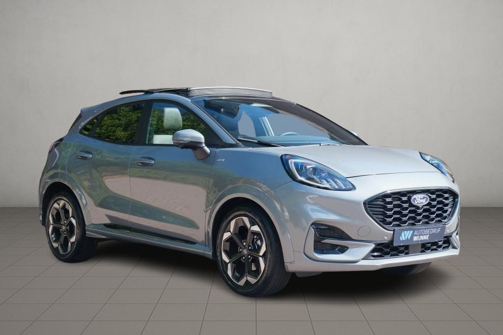 Ford Puma 1.0 EcoBoost Hybrid 155pk Aut. ST-Line X | Nieuw Model ! | Adaptive Cruise | 360° Camera | Panoramadak | Elektrische Achterklep | Trekhaak | Winter Pakket afbeelding 1