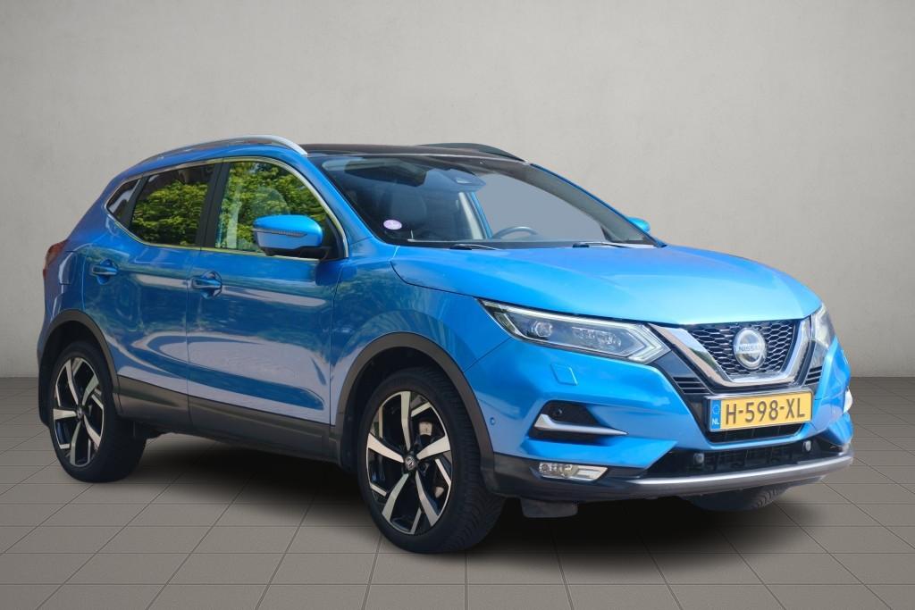 Nissan QASHQAI 1.3 DIG-T 140pk Tekna | Navi | App Connect | Climate | Cruise | Panoramadak | 360° Camera | Keyless | Winter Pakket | Trekhaak afbeelding 1