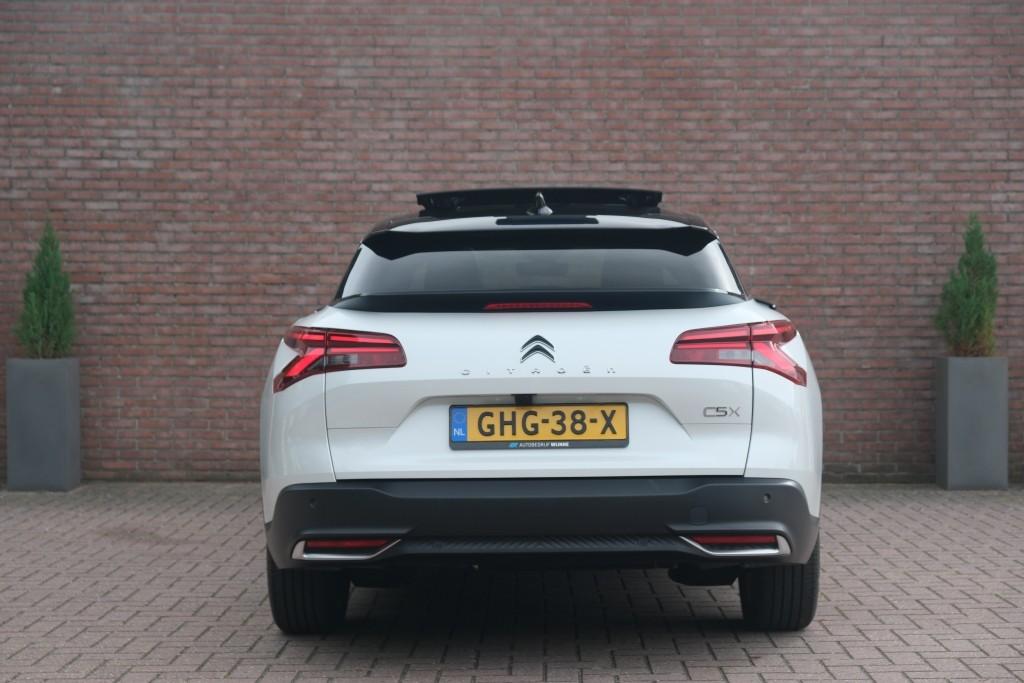Citroën C5 X 1.6 Plug-in Hybrid 225pk EAT8 Shine | App Connect | Adaptive Cruise | Panoramadak | Leder | Elektrische Achterklep | Keyless | Heap-Up | Memory afbeelding 35
