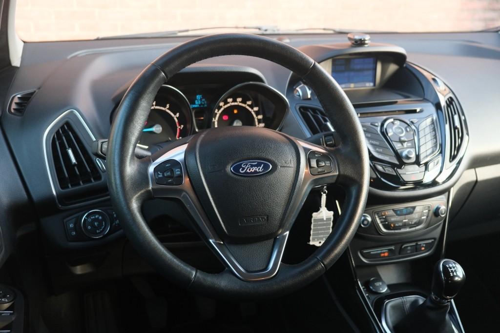 Ford B-MAX 1.0 EcoBoost 100pk Titanium - Trekhaak - Navigatie - Achteruitrijcamera - Parkeersensoren - Climate - Verwarmde voorruit afbeelding 14