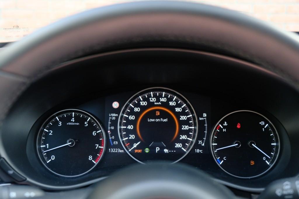 Mazda CX-30 2.5 e-SkyActiv-G M Hybrid 140pk Aut. Nagisa - Head-up display - Bose - Adaptieve cruise - Achteruitrijcamera - Dodehoekdetectie - Stoelverwarming - Elektrische achterklep - Keyless afbeelding 11