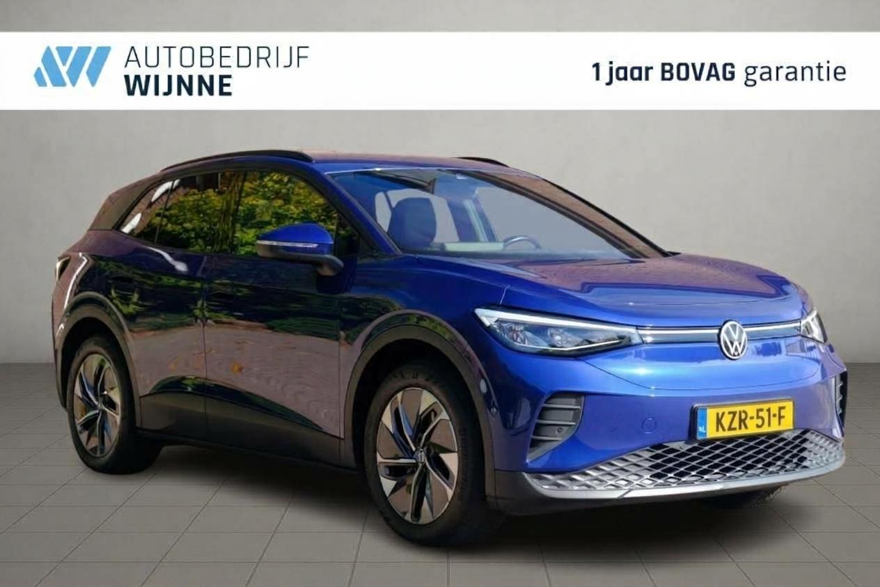 Volkswagen ID.4 Pure 52 kWh 170pk - Navigatiesysteem - App connect - Adaptive cruise - 360° camera - Keyless - Winter pakket - Elektrische achterklep - 19 inch velgen afbeelding 1